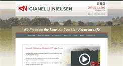 Desktop Screenshot of gianelli-law.com